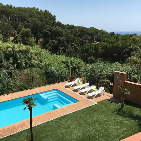 Casa Con Vistas Al Mar Y Piscina Privada * Lloret de Mar