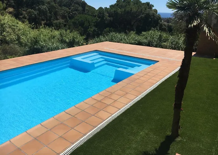 Hébergement de vacances Casa Con Vistas Al Mar Y Piscina Privada Lloret de Mar