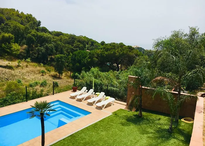 Casa Con Vistas Al Mar Y Piscina Privada * Lloret de Mar